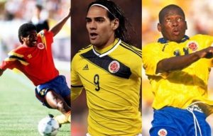 Los goleadores de la Selección Colombia