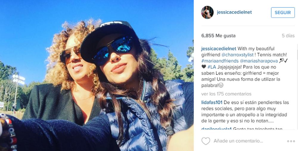 Jessica Cediel presenta a su novia en Instagram