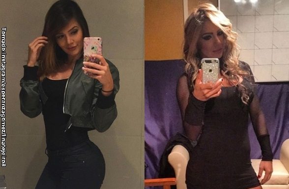 Esperanza Gómez y Lina Tejeiro más mamacitas en Halloween