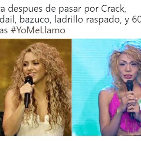 La Shakira de 'Yo me llamo' que conquistó las redes sociales Candela