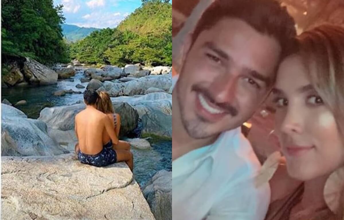 Videos de Daniela Ospina y su novio en tremenda fiesta