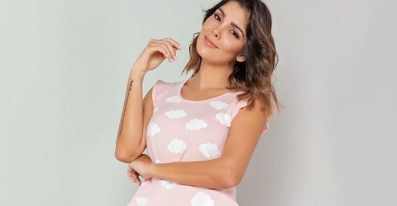 Andreina Fiallo incendió las redes con sugestivo y diminuto hilo