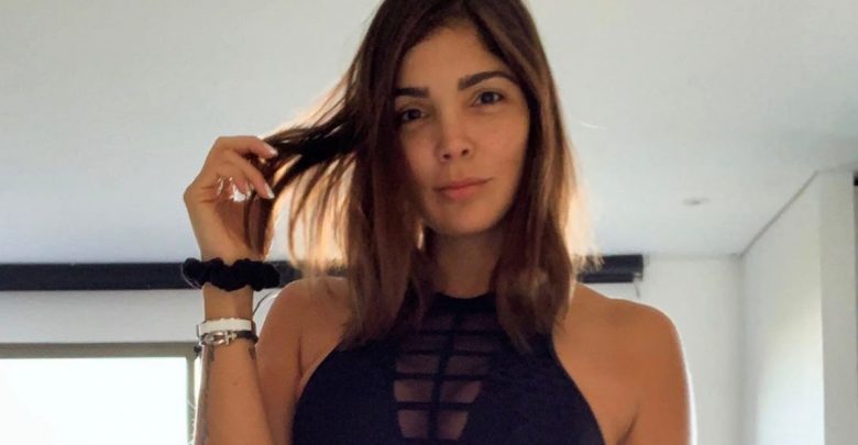 Andreina Fiallo presume cola con sugestivo entrenamiento