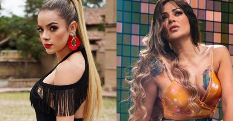 ¡Marbelle y Elianis Garrido se retan y miden sus colas en vivo!