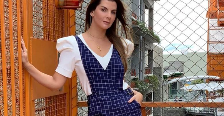 Salió a la luz una foto de Carolina Cruz cuando era porrista
