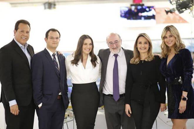 Foto del nuevo equipo de noticias RCN sin Laura Acuña