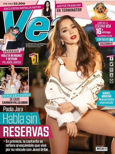 Paola Jara en la revista Vea