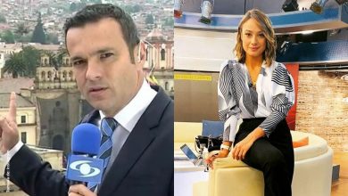 El piropo de Juan Diego Alvira a Mónica Jaramillo en el noticiero