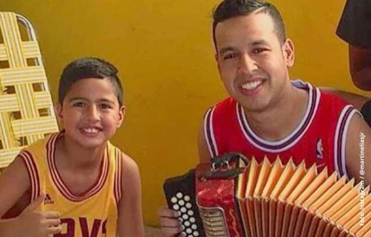 Hijo de Martín Elías le compone emotiva canción para su cumpleaños