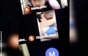 Estudiante olvidó apagar la cámara y tuvo ardiente encuentro