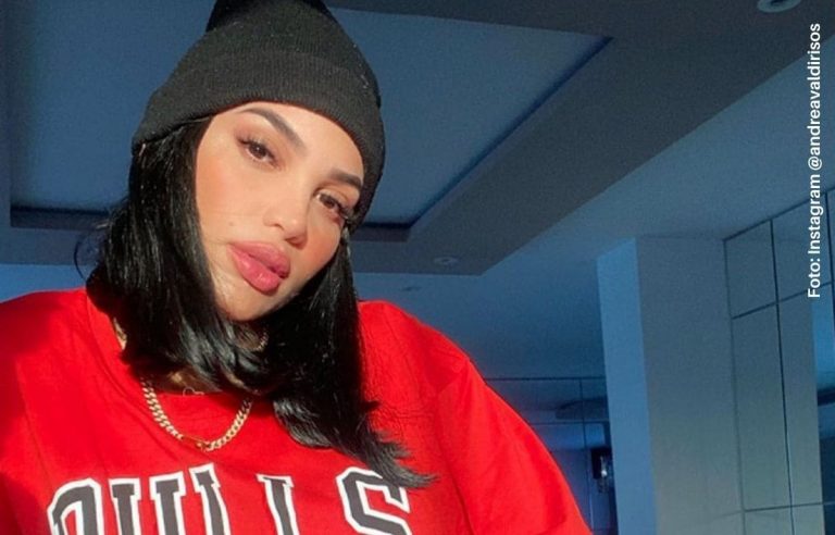 Andrea Valdiri presumió cómo se veía en su adolescencia - Candela