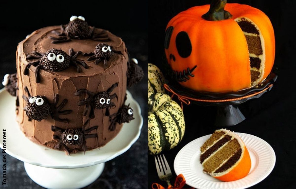 Recetas de tortas de Halloween deliciosas y fáciles