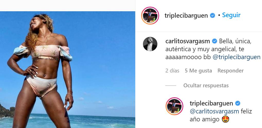 Caterine Ibargüen en bikini puso a suspirar a colombianos