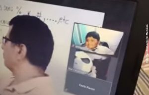 Niño se vuela de clase virtual con ingeniosa técnica