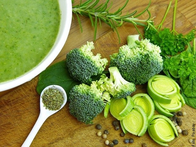 foto de brócoli preparado