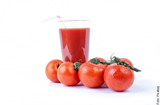 foto de jugo de tomate