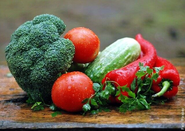 foto de verduras