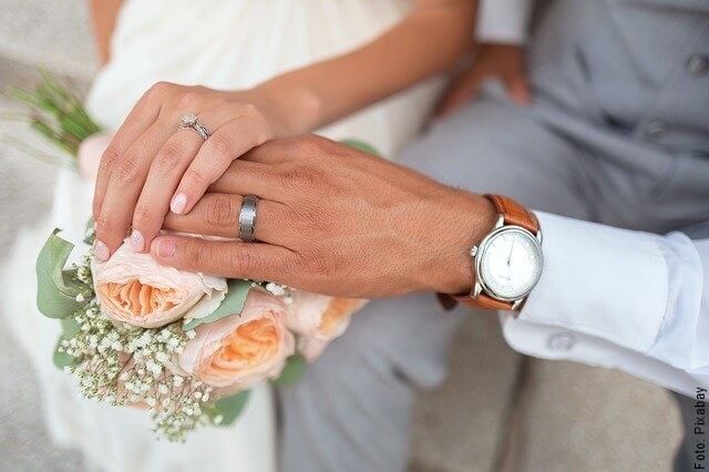 foto de anillos de boda