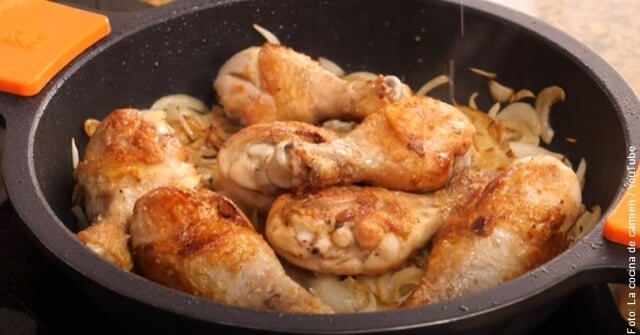 foto de cómo hacer pollo a la coca cola