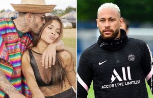 Neymar le coqueteaba a Greeicy, pero ella se quedó con Mike Bahía
