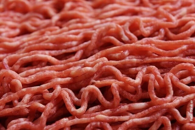 foto de carne molida