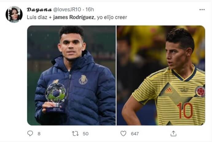 Meme 5 para ilustrar James Rodríguez regresa a la Selección Colombia y llueven los memes