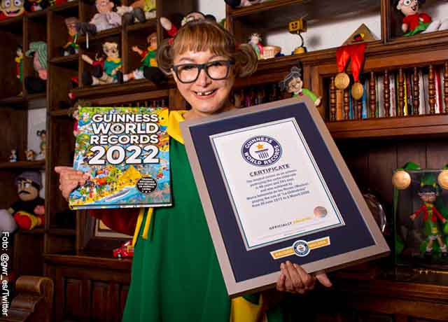 María Antonieta de las Nieves logra Guinness récords por La Chilindrina
