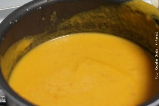 foto de crema de zanahoria