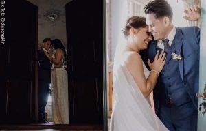 Mujer finge boda para llamar atención del ex