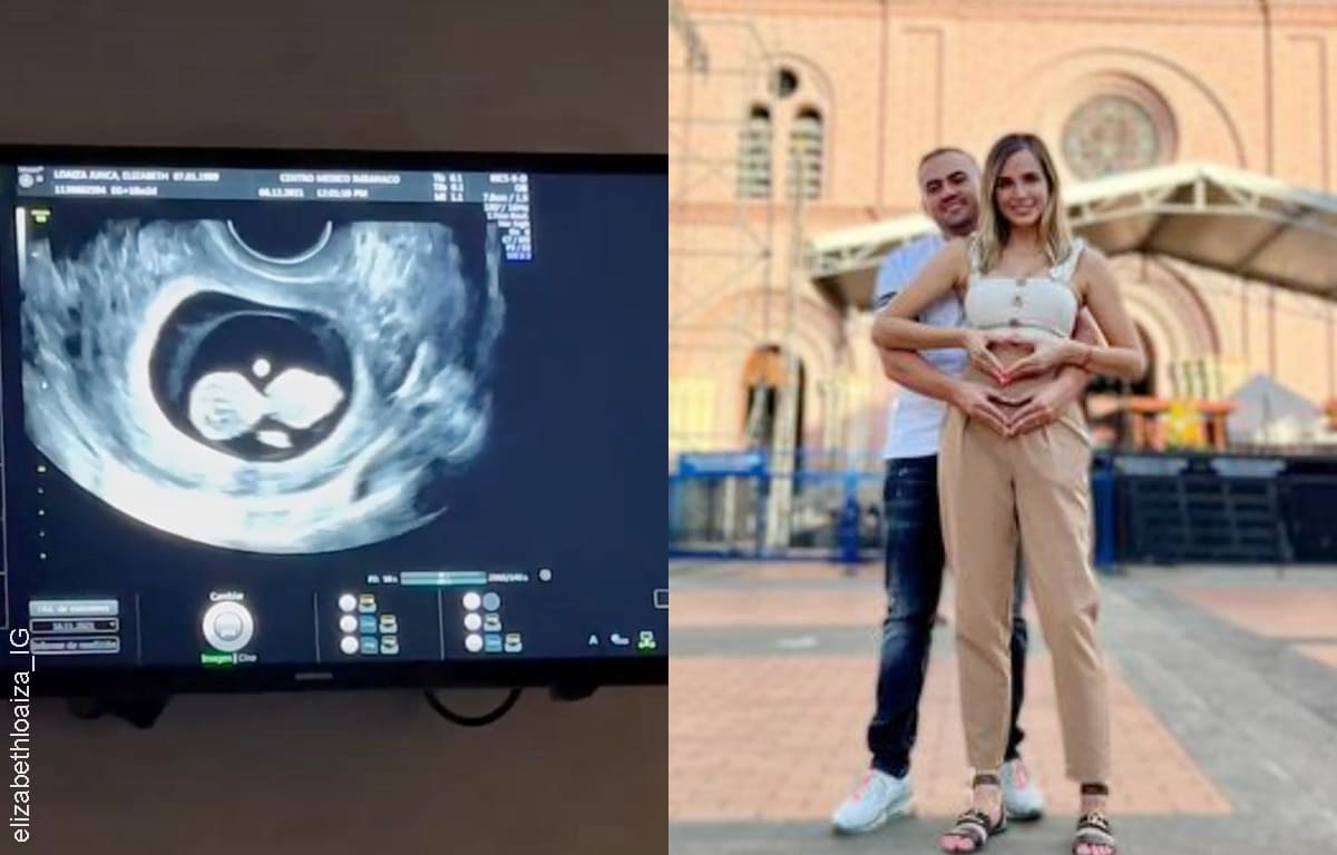 Elizabeth Loaiza está embarazada y nos muestra su pequeña pancita