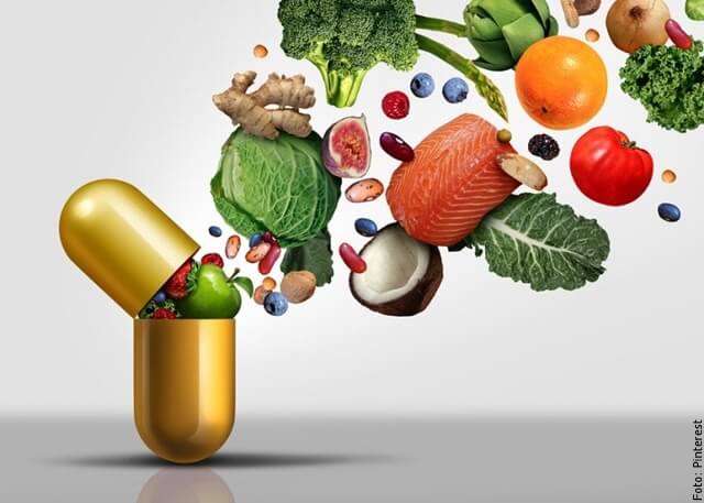 ilustración de vitaminas