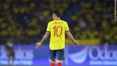 James Rodríguez insulta a la hinchada tras el partido contra Perú