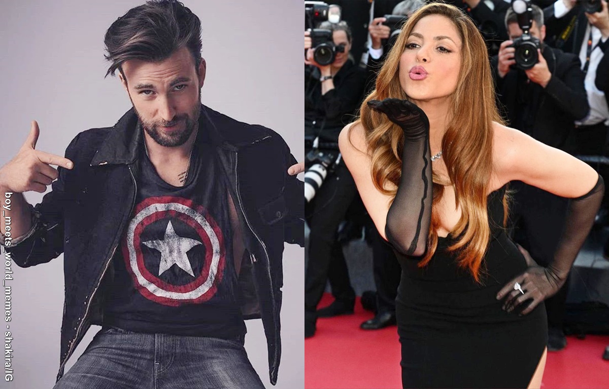 El Capitán América confesó que es fan de Shakira
