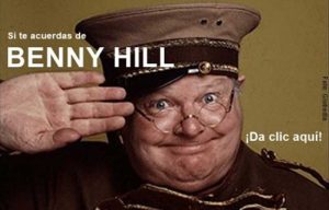 Si te acuerdas de Benny Hill, ¡tienes que ver esto!