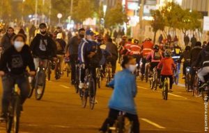 ¡La decembrina! Vuelve la ciclovía nocturna en Bogotá