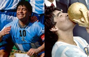 Argentino asegura ver una nube en forma de Maradona