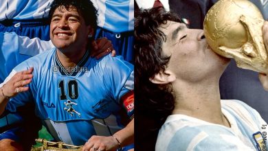 Argentino asegura ver una nube en forma de Maradona