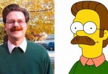 Así son los personajes de los Simpsons en la vida real