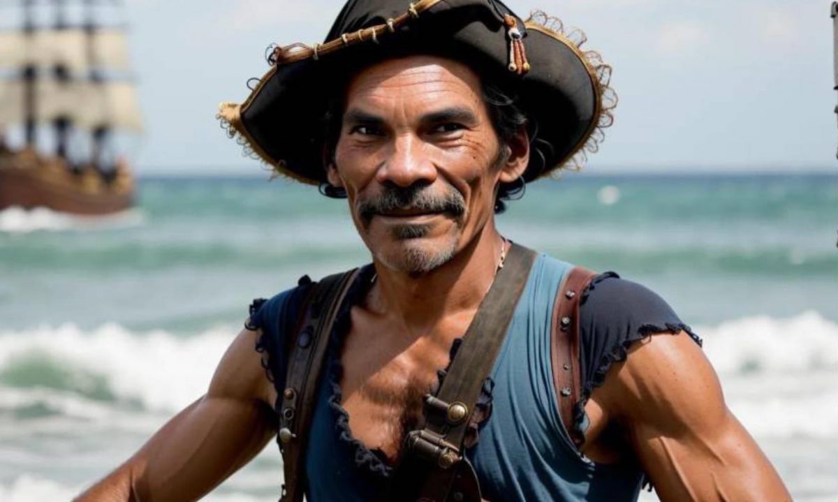 Imagen de Don Ramón en la película Piratas del Caribe