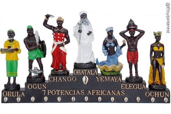 Foto de las 7 potencias africanas.