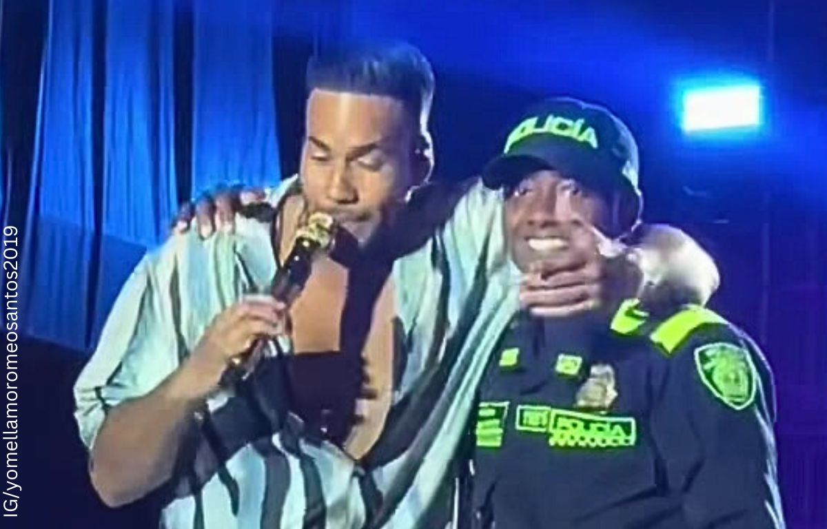 Policía se robó el show en concierto de Romeo Santos (VIDEO)
