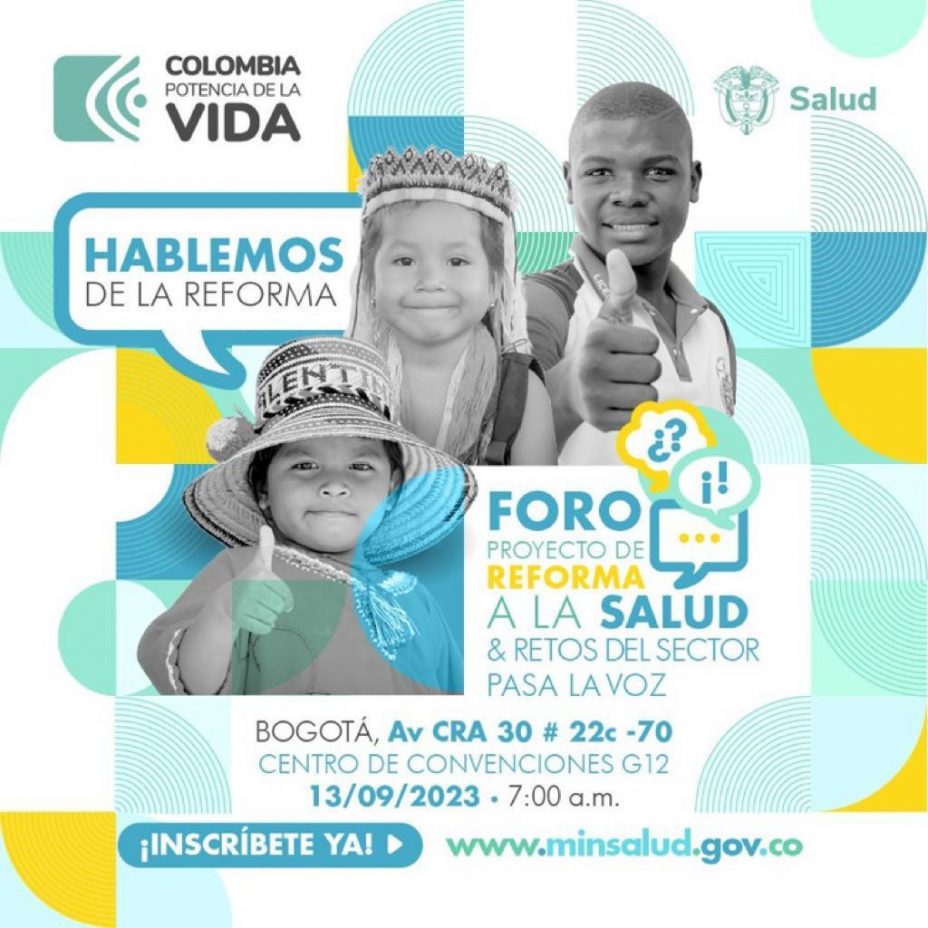 Tú puedes ayudar a construir la mejor Reforma a la Salud de Colombia