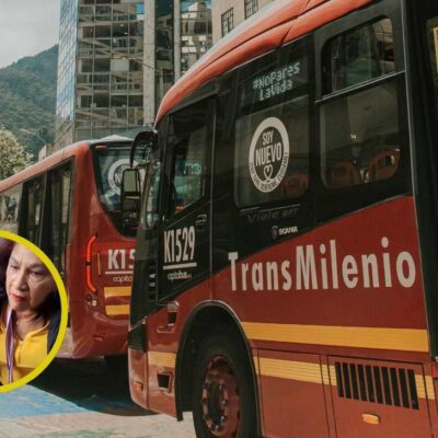 Una mujer le negó la silla a una embarazada en TransMilenio