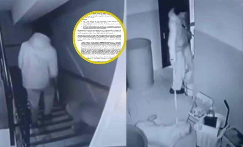 El video del hombre que agarró a patadas a su perro en Bogotá