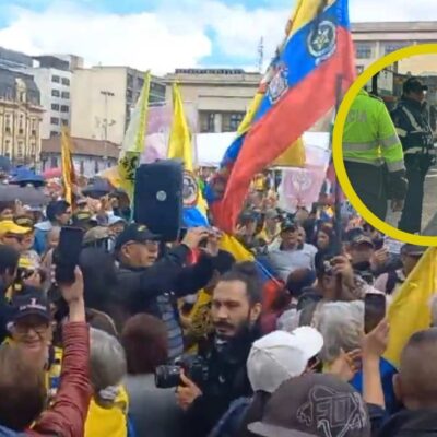 Marchas en Bogotá 23 de noviembre