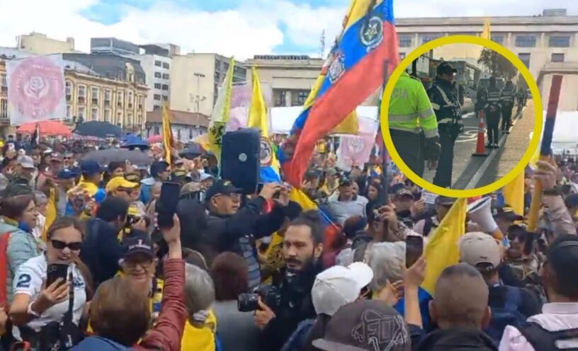 Marchas en Bogotá 23 de noviembre