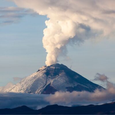 Pueblo de Colombia que está cerca de un volcán