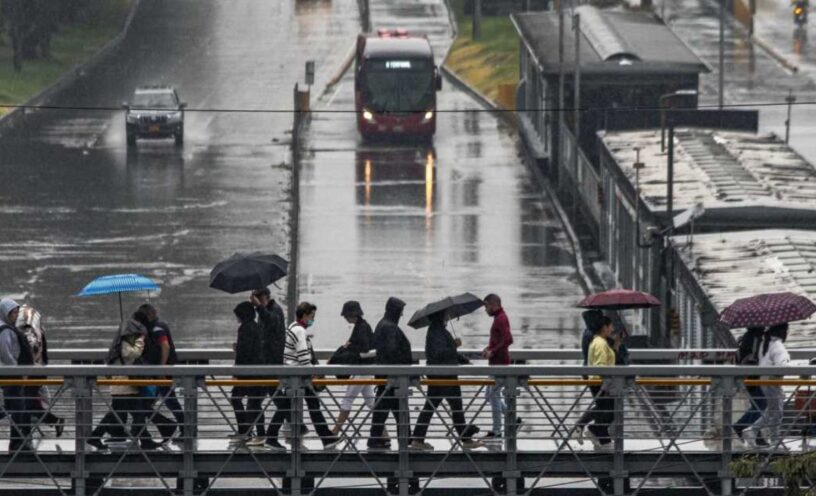 Seguirá lloviendo en Bogotá