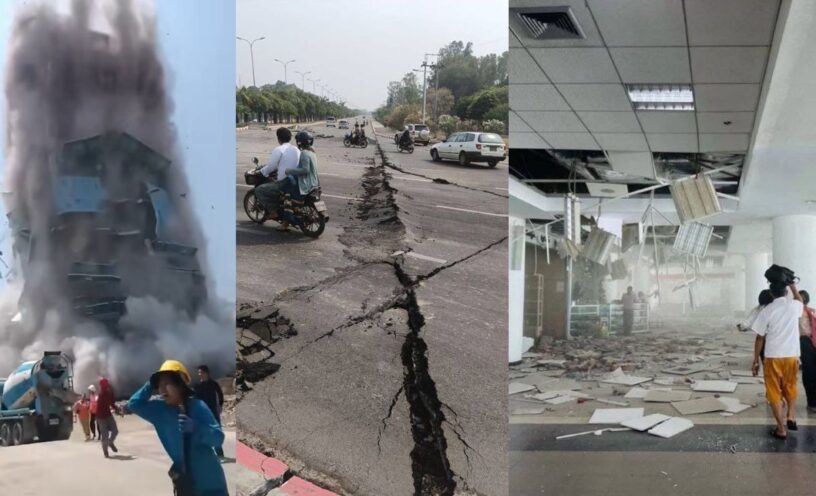 Terremoto en Birmania