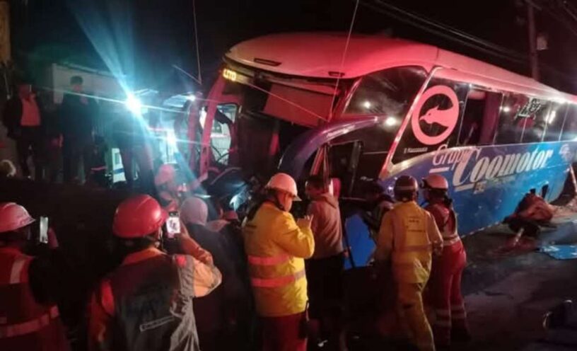 Accidente en la vía Bogotá- Girardot